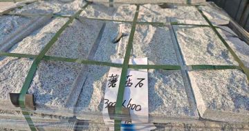 郴州芝麻白蘑菇石，自然面