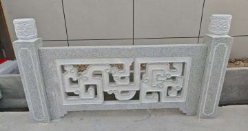 郴州芝麻白河道栏杆 桥栏杆