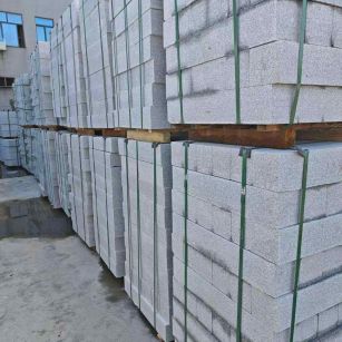 郴州芝麻白路牙石，路侧石