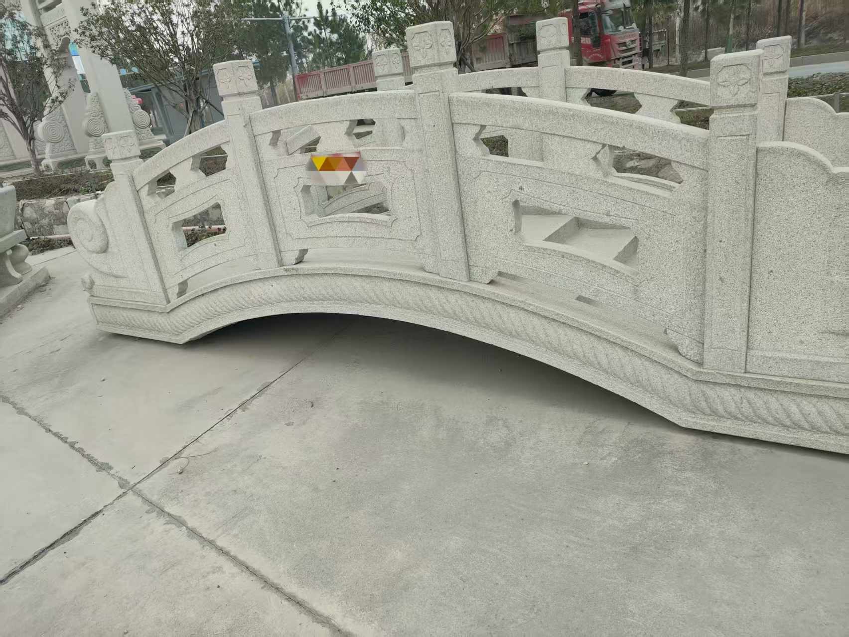 郴州芝麻白拱桥，石桥