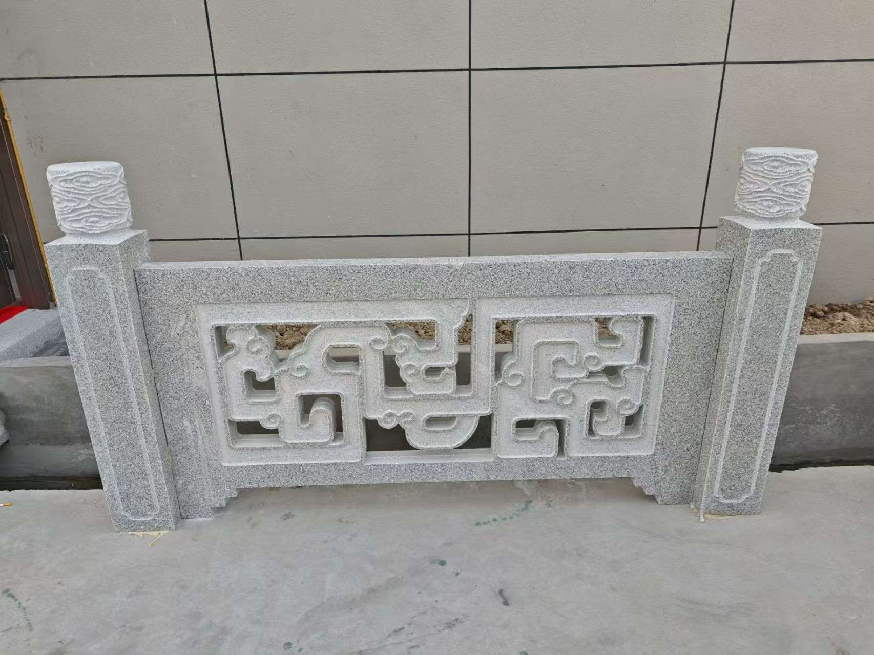 郴州芝麻白河道栏杆 桥栏杆