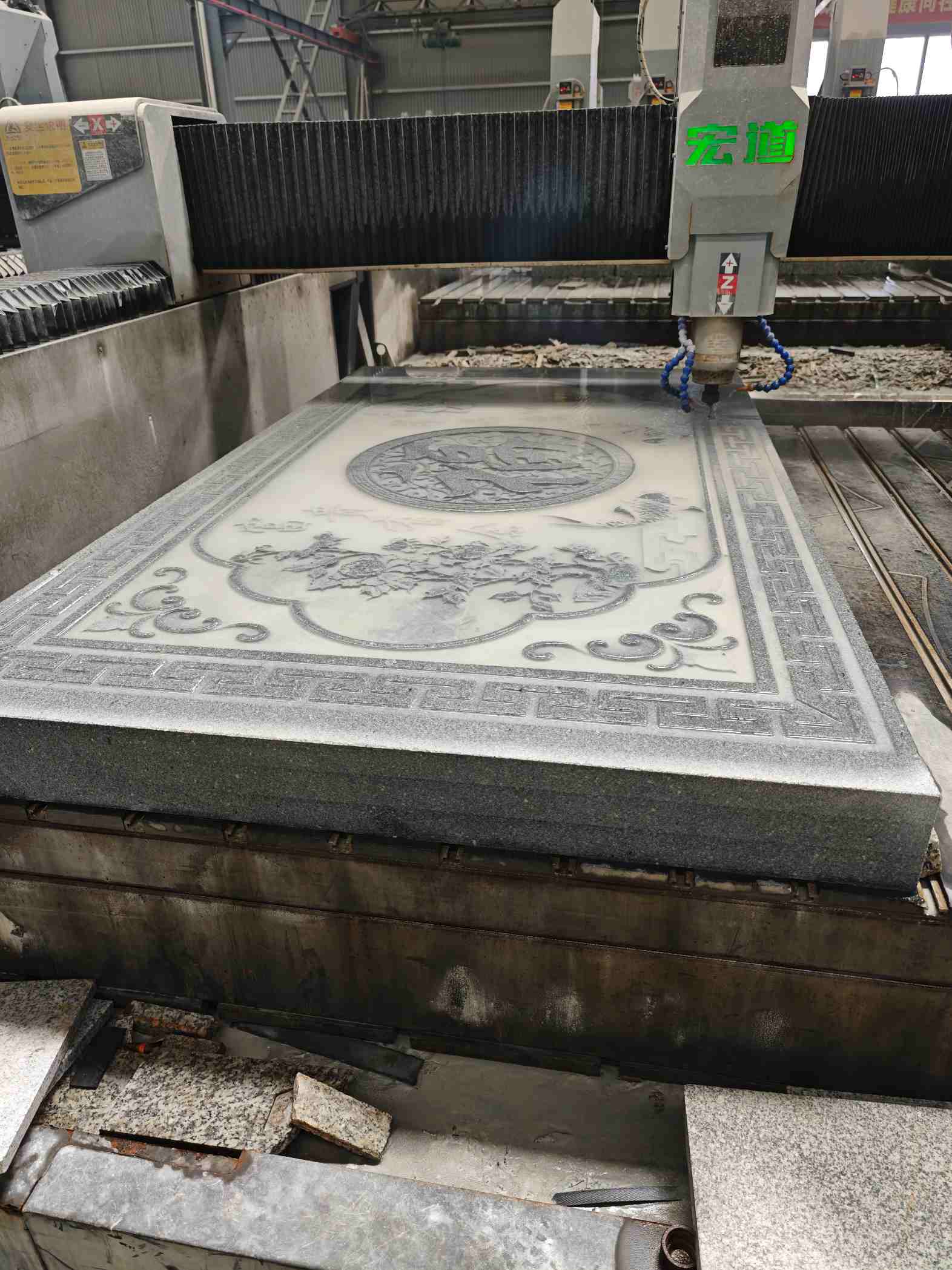 郴州芝麻灰雕刻版异形雕刻异形定制